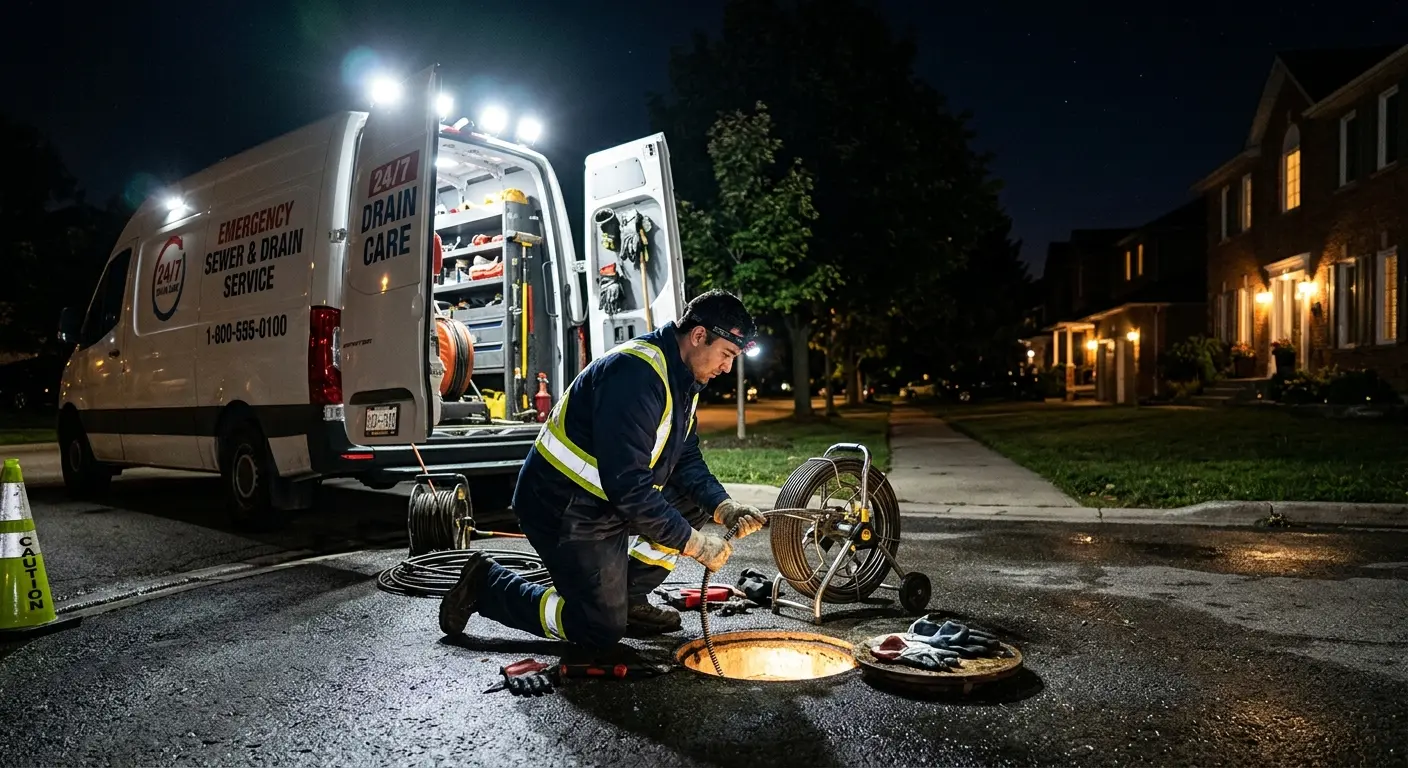 Sewer Backup in Mendon, MA
